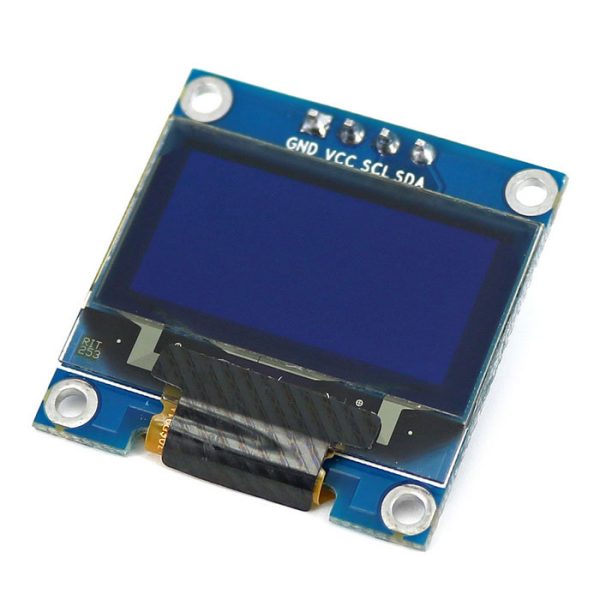 0.96 inch I2C 128x64 Blue OLED Display Module for Arduino ESP