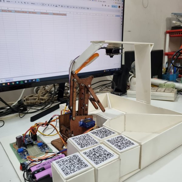 QR code IoT Industrial Product Sorting