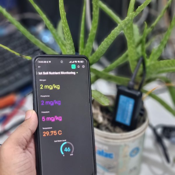 IoT Soil Nutrient Monitoring System with NPK sensor