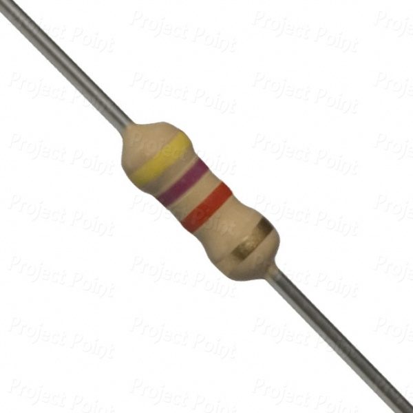 4.7k resistor 0.25w