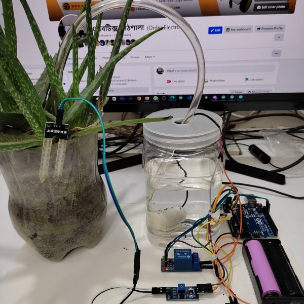 Automatic plant irrigation system