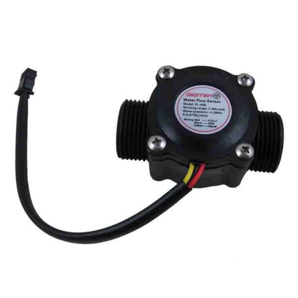 Water Flow Sensor Flowmeter Hall Flow Sensor 1–30L/min