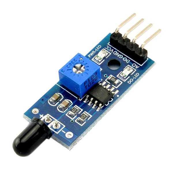 1-Channel Flame Sensor Module for Arduino – Adjustable & High Sensitivity