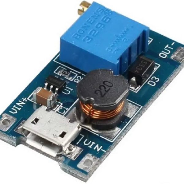 DC-DC Step Up Power Module MT3608 Micro USB