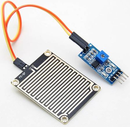 Rain Sensor for Arduino – Analog & Digital Output Rain Drop