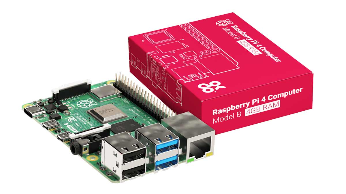 raspberry-pi-4-4gb Raspberry Pi 4 Model B 4GB - Image 1